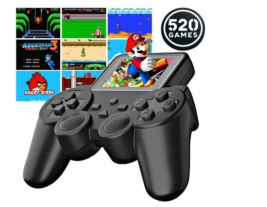 Žaidimų konsolė Retro žaidimų konsolė 2RK-3WL 520 žaidimų